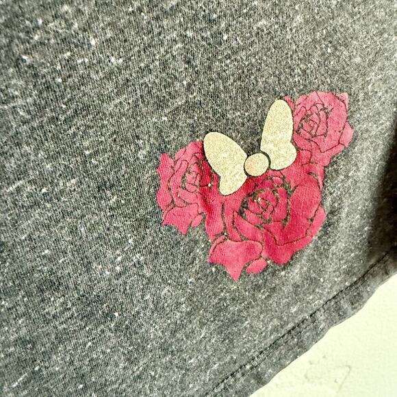 Disney Parks Size XXL Minnie T-Shirt - Gray Short Sleeve Authentic Original - Picture 4 of 9